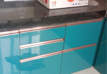 Kitchen in 1 BHK Apartment at Mantra Montana Phase 1, Madhav Nagar – for Rent