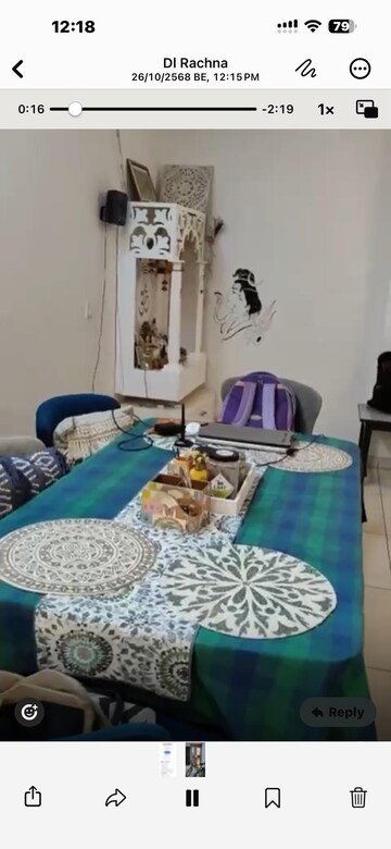 Living Room in 3 BHK Apartment at Motiaz Royal Citi, Ambala Highway – for Sale