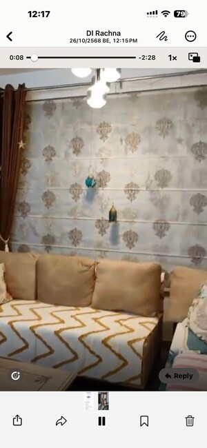 Bathroom in 3 BHK Apartment at Motiaz Royal Citi, Ambala Highway – for Sale