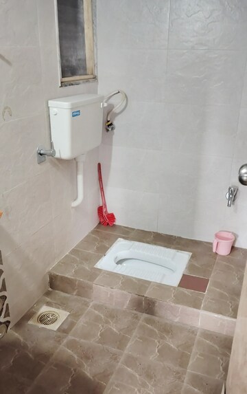 Bathroom in 1 BHK Builder Floor at Shantee Meera Avenue, Vasai East – for Rent