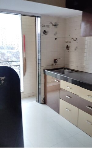 Kitchen in 1 BHK Builder Floor at Shantee Meera Avenue, Vasai East – for Rent