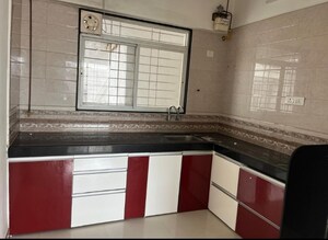 Kitchen in 3 BHK Apartment at Vardhaman Dreams Phase II, Wakad – for Rent