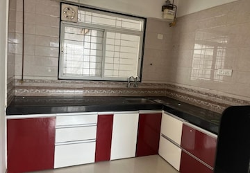 Kitchen in 3 BHK Apartment at Vardhaman Dreams Phase II, Wakad – for Rent