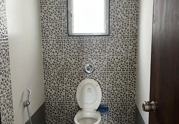 Bathroom in 3 BHK Apartment at Vardhaman Dreams Phase II, Wakad – for Rent