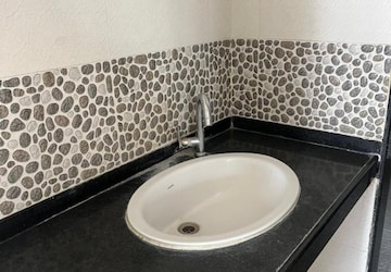 Bathroom in 3 BHK Apartment at Vardhaman Dreams Phase II, Wakad – for Rent