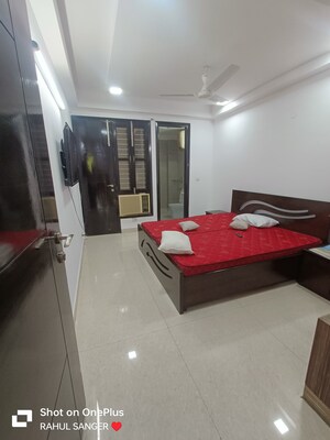 Kitchen in 3 BHK Builder Floor at Khirki Extension – for Rent