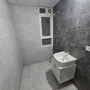 Bathroom in 3 BHK Apartment at Hero Homes Gurgaon, Sector 104 – for Rent
