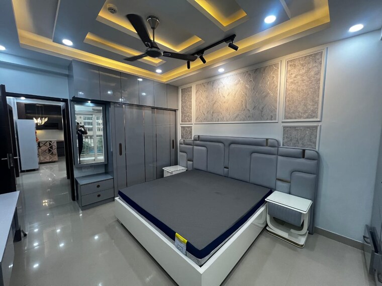 Master Bedroom, mahagun-moderne 2.5 Bedroom 1250 Sq.Ft. Apartment In Sector 78 Noida 9347995