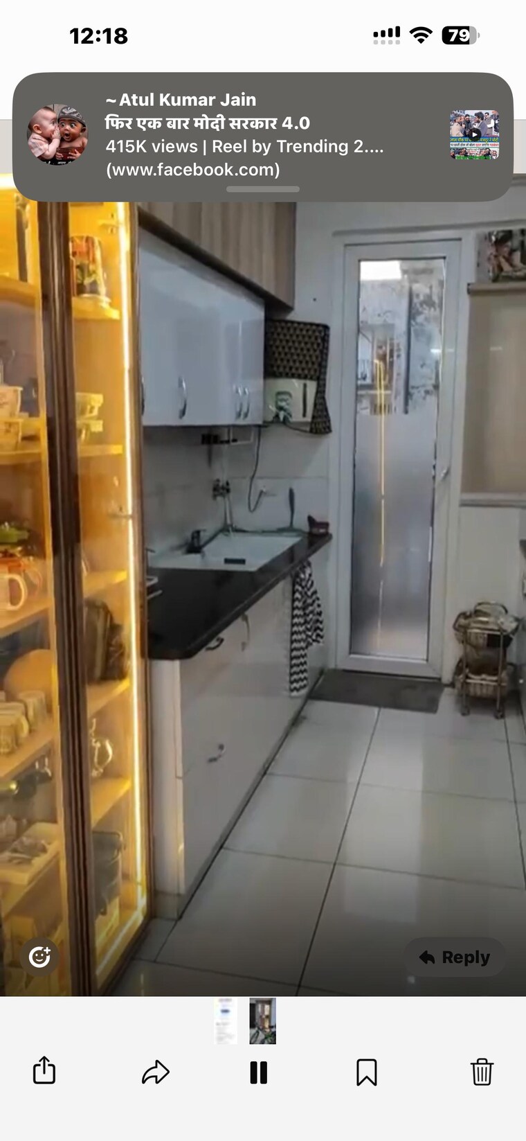 Kitchen, motiaz-royal-citi 3 Bedroom 1460 Sq.Ft. Apartment In Ambala Highway Zirakpur 9348033