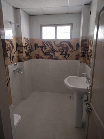 Bathroom in 3 BHK Apartment at Goel Heights, Faizabad Road – for Rent