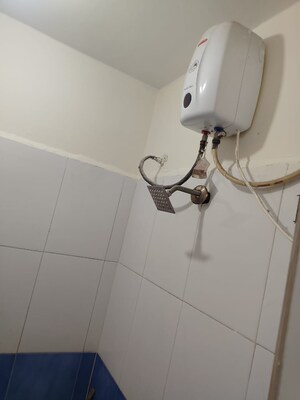 Bathroom in 1 BHK Apartment at Amba Nagari, Dhanori – for Rent