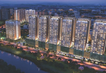 3 BHK Apartment – Exterior View View at Duville Riverdale Residences, Kharadi - for Rent