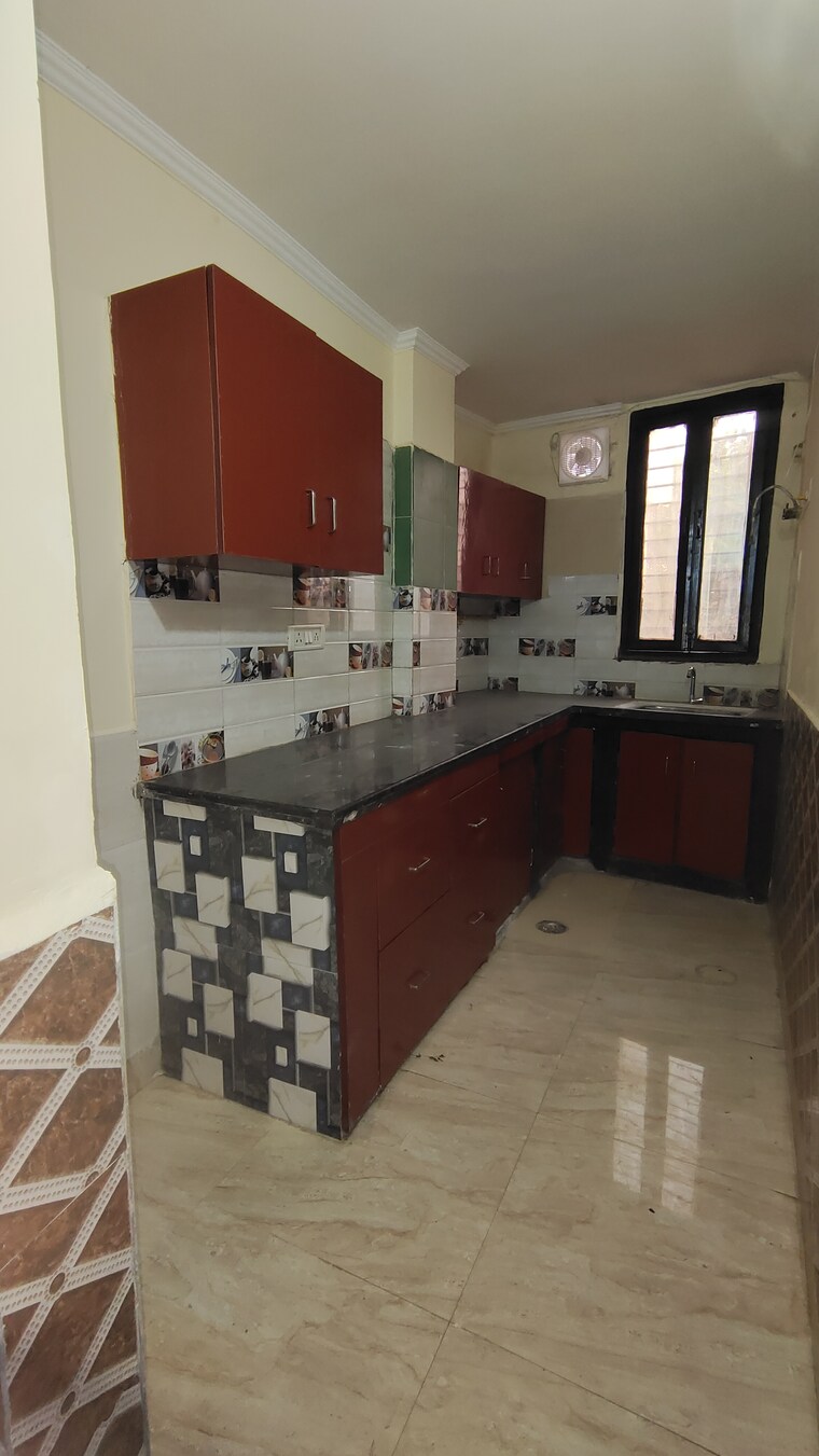 Kitchen, palm-residency-chhatarpur 2 Bedroom 900 Sq.Ft. Builder Floor In Chattarpur Delhi 9348020
