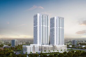 3 BHK Apartment – Exterior View View at Goel Ganga Altus, Kharadi - for Rent