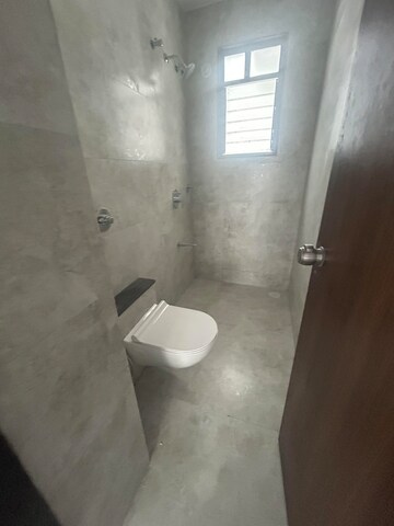 Bathroom in 3 BHK Apartment at Goel Ganga Altus, Kharadi – for Rent