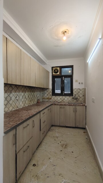 Kitchen in 2 BHK Builder Floor at Palm Residency Chhatarpur, Chattarpur – for Rent