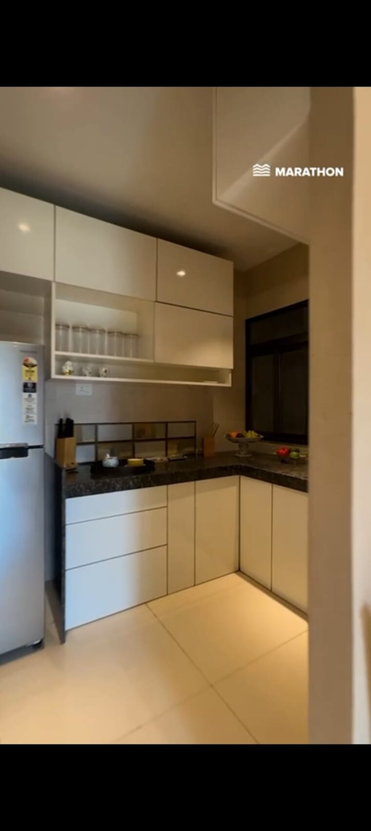 Kitchen, marathon-nextown-phase-2 1 Bedroom 521 Sq.Ft. Apartment In Padle Thane 9348023