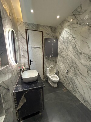 Bathroom in 3 BHK Independent House at RWA Apartments Sector 50, Sector 50 – for Rent