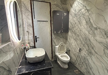 Bathroom in 3 BHK Independent House at RWA Apartments Sector 50, Sector 50 – for Rent