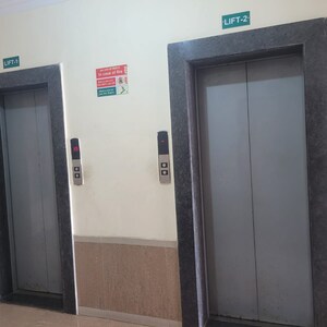 Building Lobby in 1 BHK Apartment at Coral Reasidency, Pratha Pushp Society – for Rent