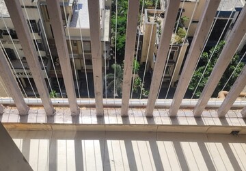 Balcony in 1 BHK Apartment at Coral Reasidency, Pratha Pushp Society – for Rent