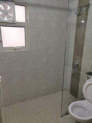 Bathroom in 3 BHK Apartment at Paarth Aadyant, Gomti Nagar – for Rent