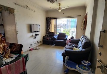 Living Room in 2 BHK Apartment at Crescent sky Heights, Dahisar East – for Sale