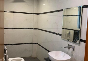Bathroom in 3 BHK Builder Floor at Ansal Sushant Lok I, Sector 43 – for Rent