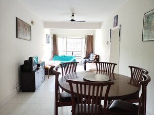 Living Room in 2 BHK Apartment at Ramesh Hermes Heritage Phase 2, Shastrinagar – for Rent