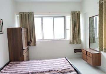 Bedroom in 2 BHK Apartment at Ramesh Hermes Heritage Phase 2, Shastrinagar – for Rent