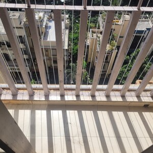 Balcony in 1 BHK Apartment at Raunak Heights, Anand Nagar – for Rent