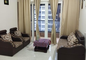 Living Room in 2 BHK Apartment at Majestique Marbella Phase 1, Kharadi – for Rent