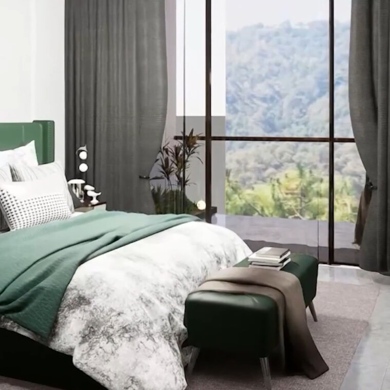 Bedroom, kumarhatti 1 Bedroom 922 Sq.Ft. Apartment In Kumarhatti Solan 9348141