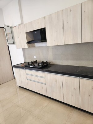 Kitchen in 3 BHK Apartment at Adani Ten BKC, Bandra East – for Rent