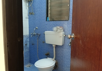 Bathroom in 1 BHK Apartment at Bhoomi Park II, Malad West – for Rent