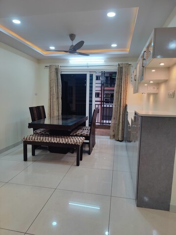 Living Room in 3 BHK Apartment at Aparna Sarovar Zenith, Nallagandla – for Rent