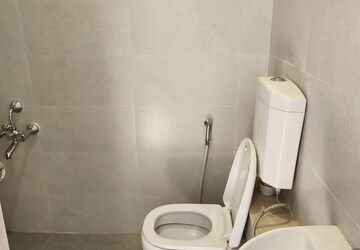 Bathroom in 3 BHK Apartment at Adani Ten BKC, Bandra East – for Rent