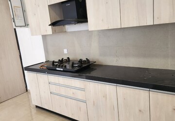 Kitchen in 3 BHK Apartment at Adani Ten BKC, Bandra East – for Rent
