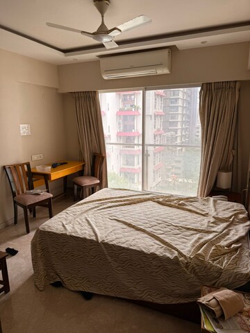 Bedroom in 2 BHK Apartment at Raunak Viraj Bliss, Khar West – for Sale
