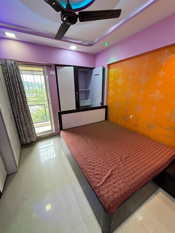 Bedroom in 1 BHK Apartment at Rosa Elite, Bhayandarpada – for Rent