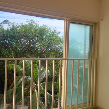 Balcony in 1 BHK Apartment at Sea Shell Apartment, Andheri West – for Rent