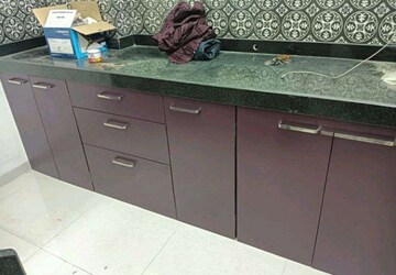 Kitchen in 1 BHK Apartment at Lodha Amara, Kolshet Road – for Rent