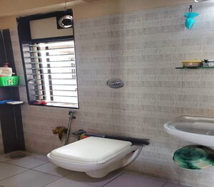 Bathroom in 2 BHK Apartment at Lalbaug – for Sale