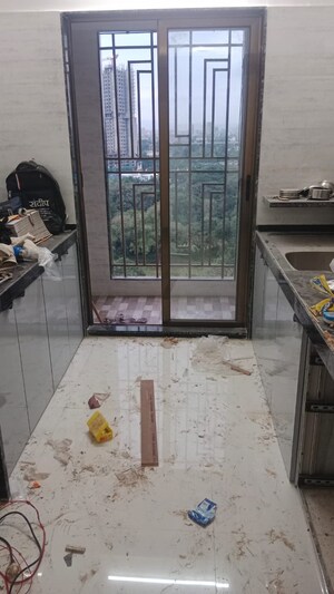 Balcony in 1 BHK Apartment at Regency Anantam, Dombivli East – for Rent