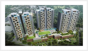 Master Plan in 3.5 BHK Apartment at Ganga Platino, Kharadi – for Rent