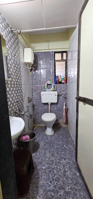 Bathroom in 1 BHK Apartment at Om Sai Plaza, Ghodbunder Road – for Rent