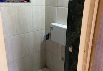 Bathroom in 1 BHK Apartment at Puranik Rumah Bali, Ghodbunder Road – for Rent