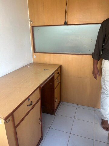Kitchen in 1 BHK Apartment at Mahavir Kalpavruksha, Ghodbunder Road – for Rent