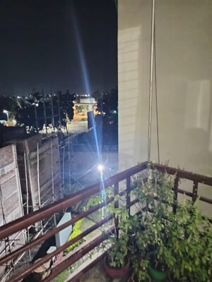 Balcony in 1 BHK Apartment at Fortune Soumya Atlantis Flats, Bagli Village – for Sale