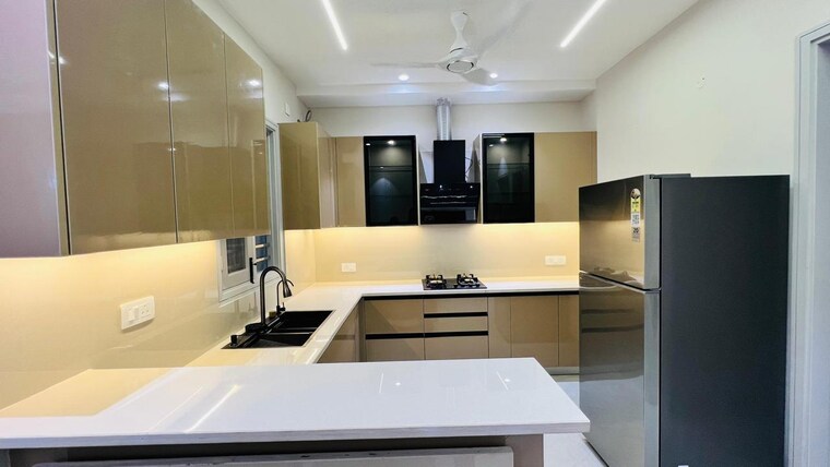 Kitchen, ambala highway 3 Bedroom 117 Sq.Yd. Villa In Ambala Highway Zirakpur 9348307
